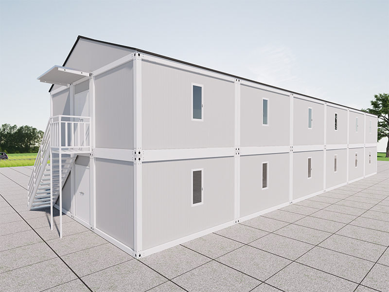 Dormitorio dei dipendenti coreani, camera container condivisa veloce